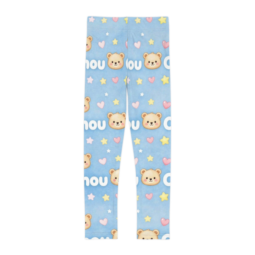 Leggings enfant Câlinou – Motif bleu