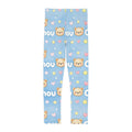 Leggings enfant Câlinou – Motif bleu