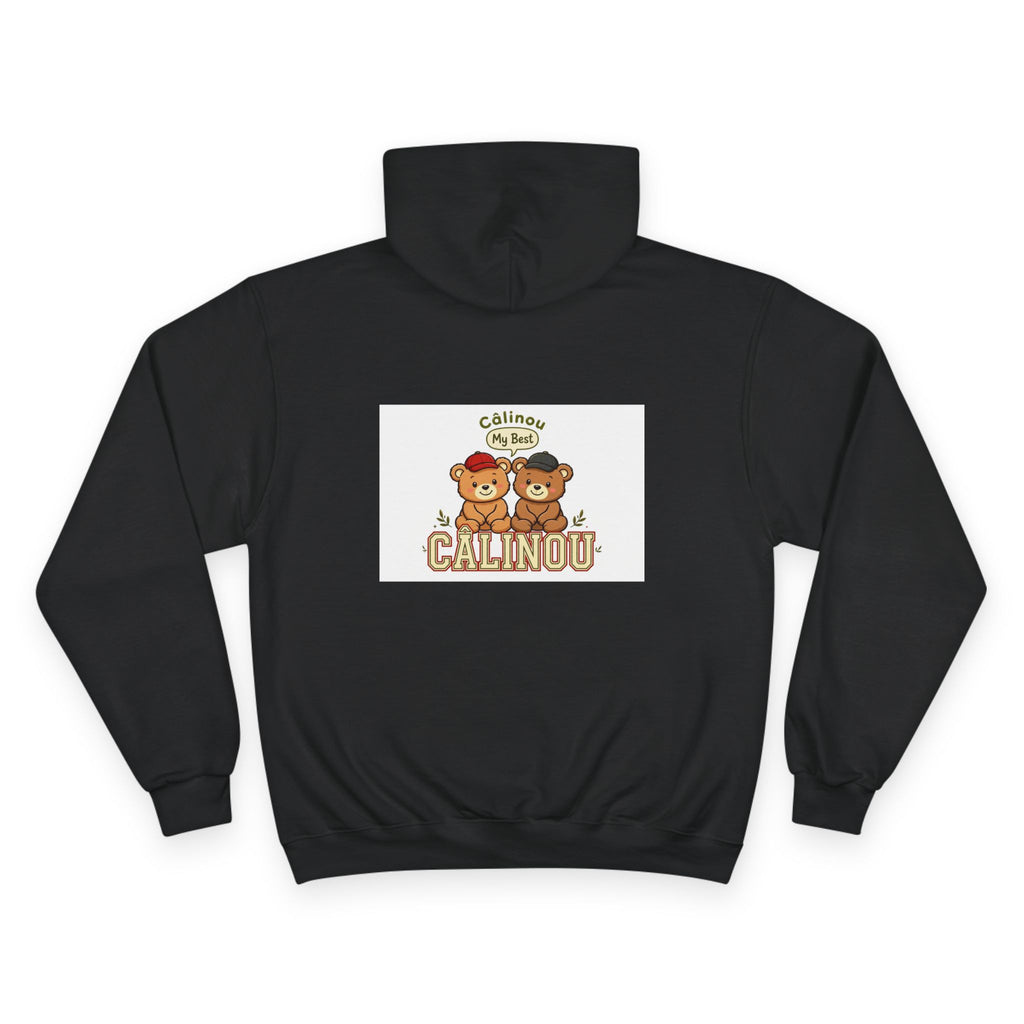 Cuddly Champion Hoodie – Teddy bear duo