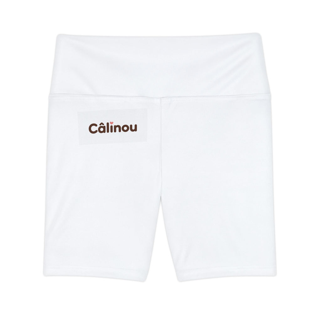 Short d'entraînement femme Câlinou – Logo Câlinou 🤍
