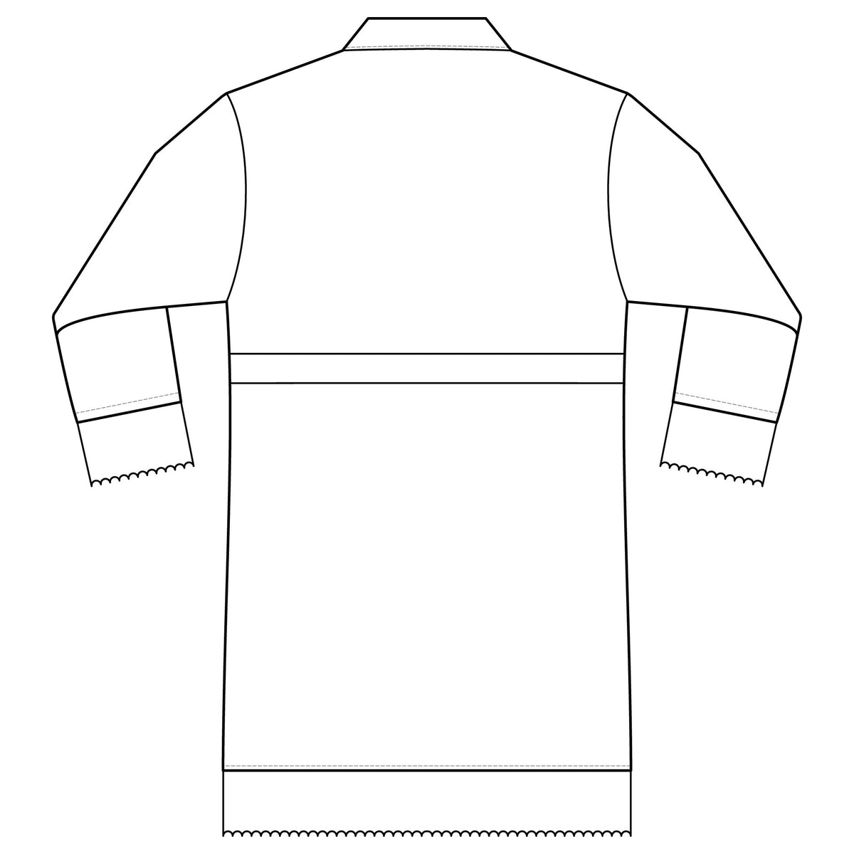 Peignoir en satin Câlinou