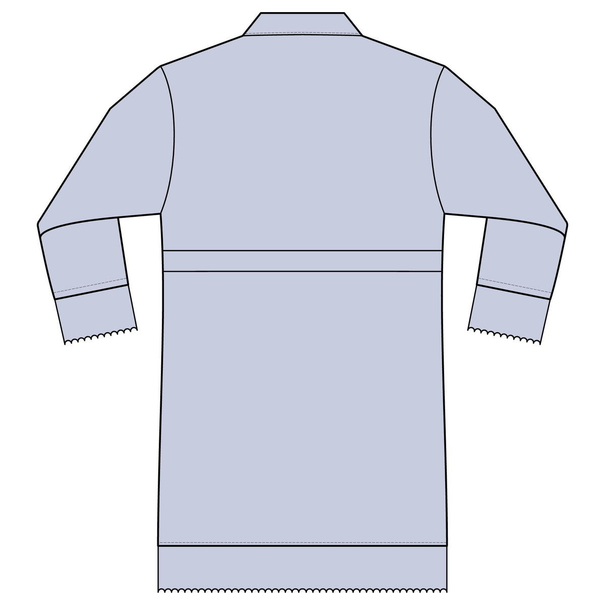 Peignoir en satin Câlinou