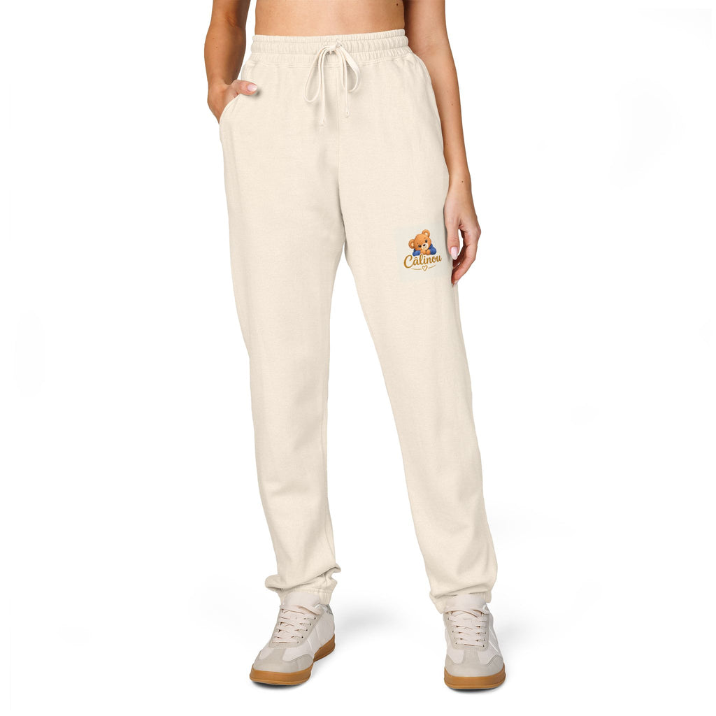 Pantalon molleton unisexe Câlinou – Logo ourson 🧸