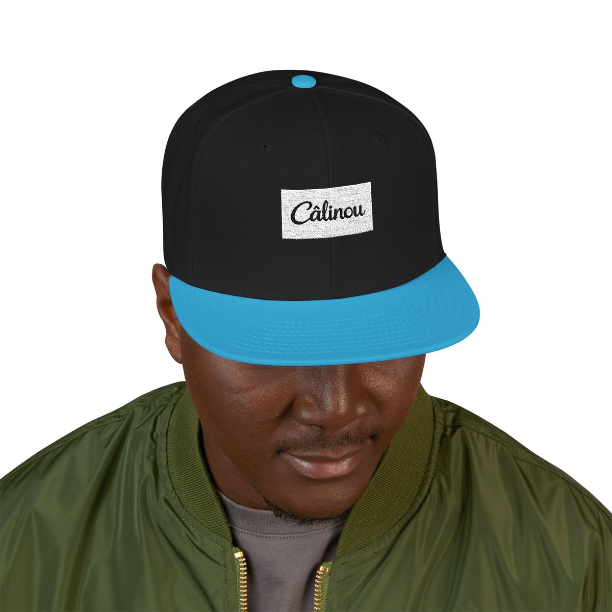 Casquette snapback Câlinou – Logo élégant