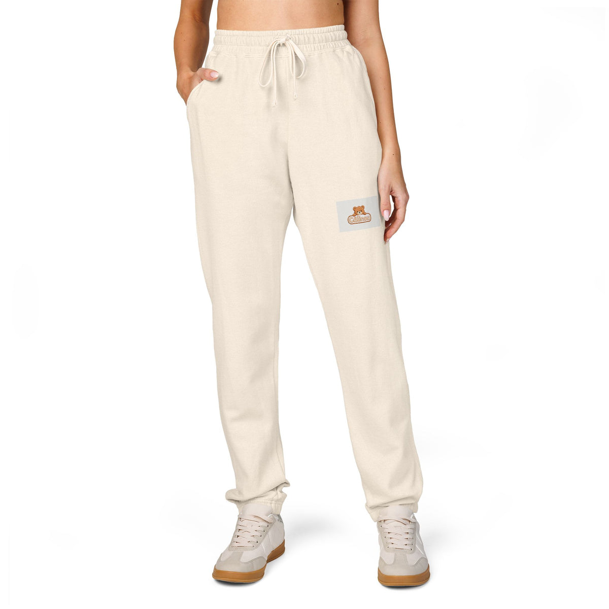 Câlinou fleece jogging pants – Teddy bear