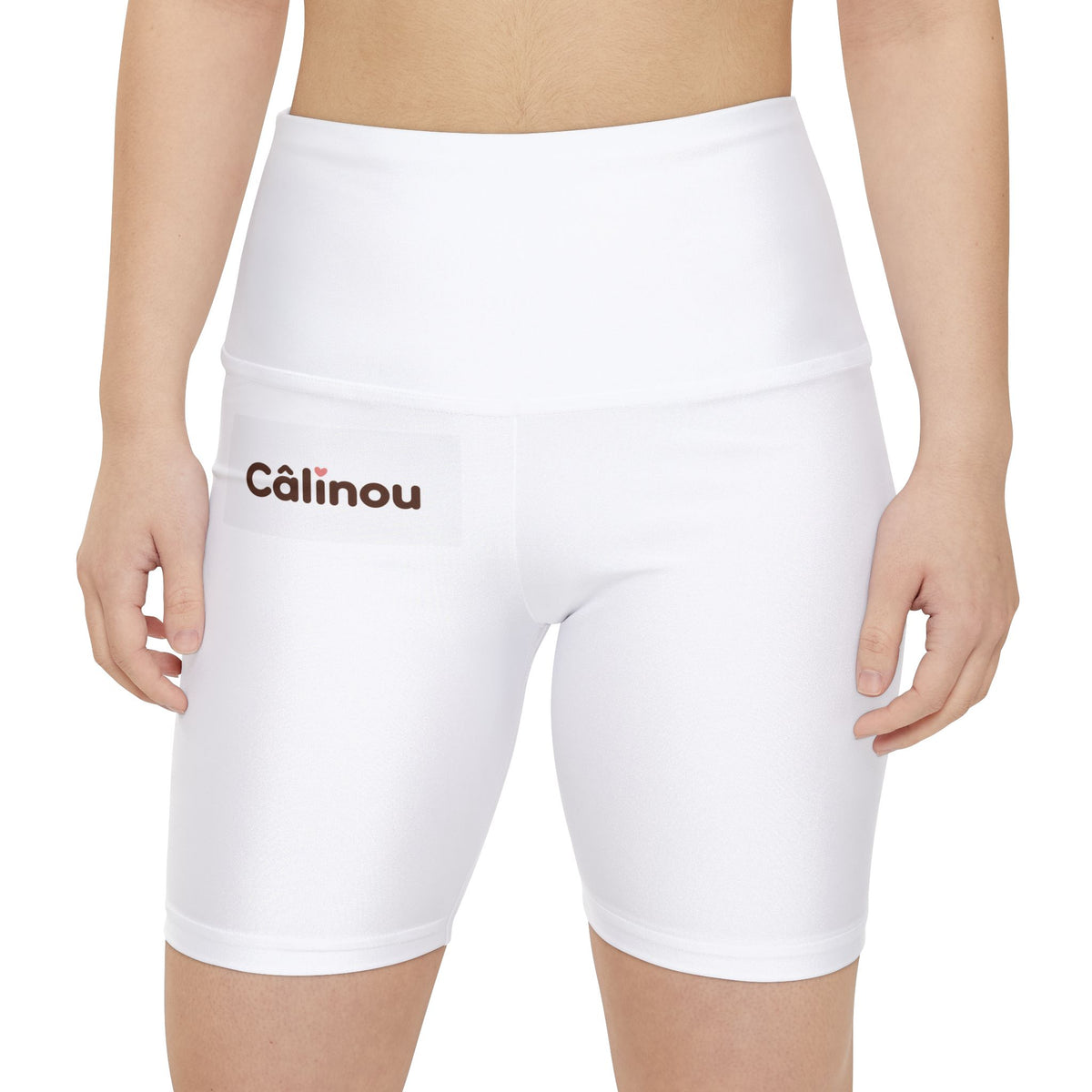Short d'entraînement femme Câlinou – Logo Câlinou 🤍
