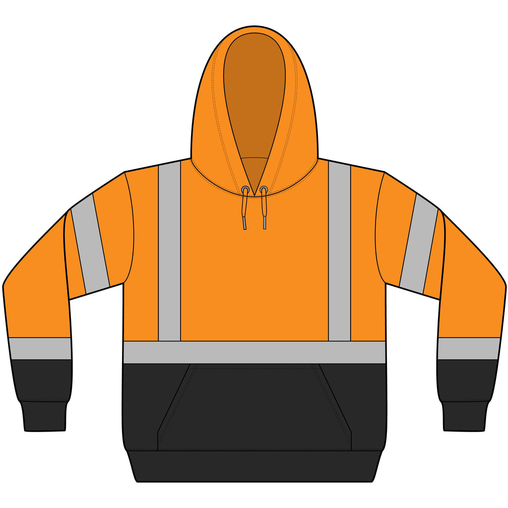 Câlinou high-visibility hoodie