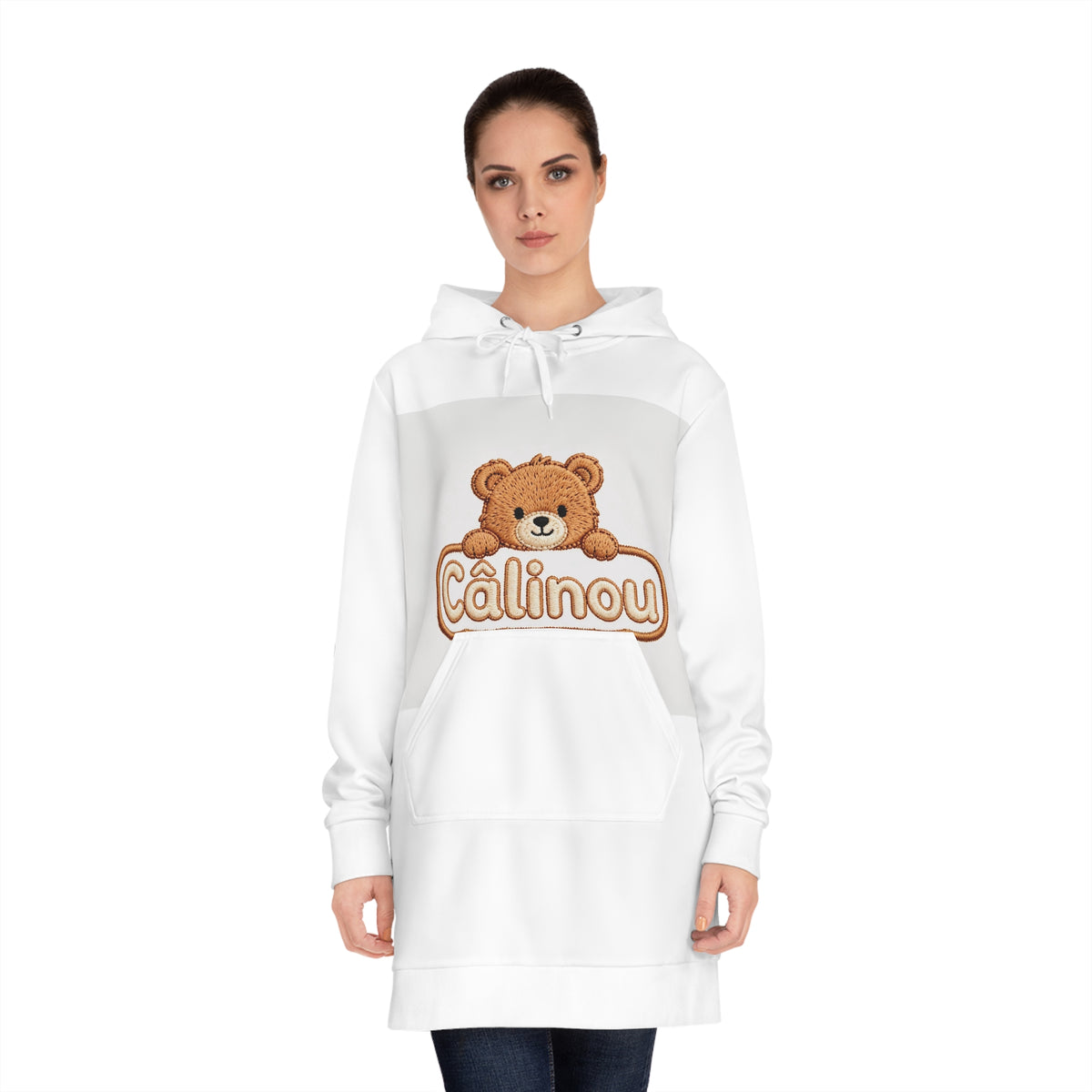 Robe hoodie Câlinou ourson