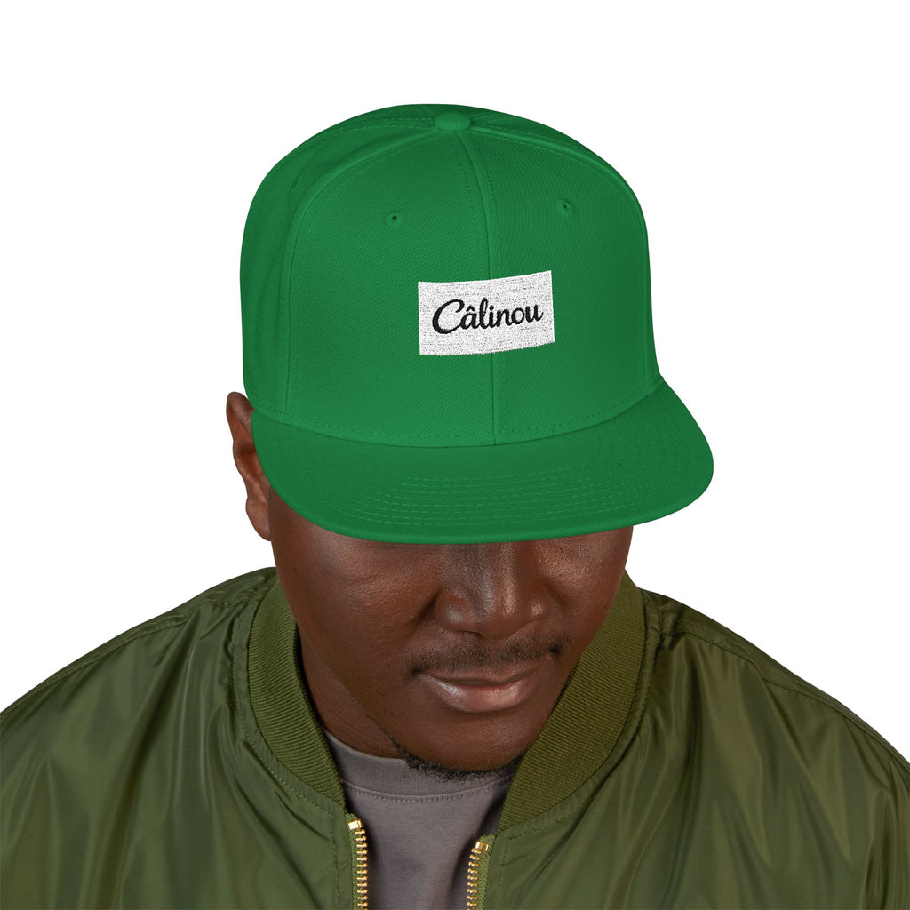 Casquette snapback Câlinou – Logo élégant