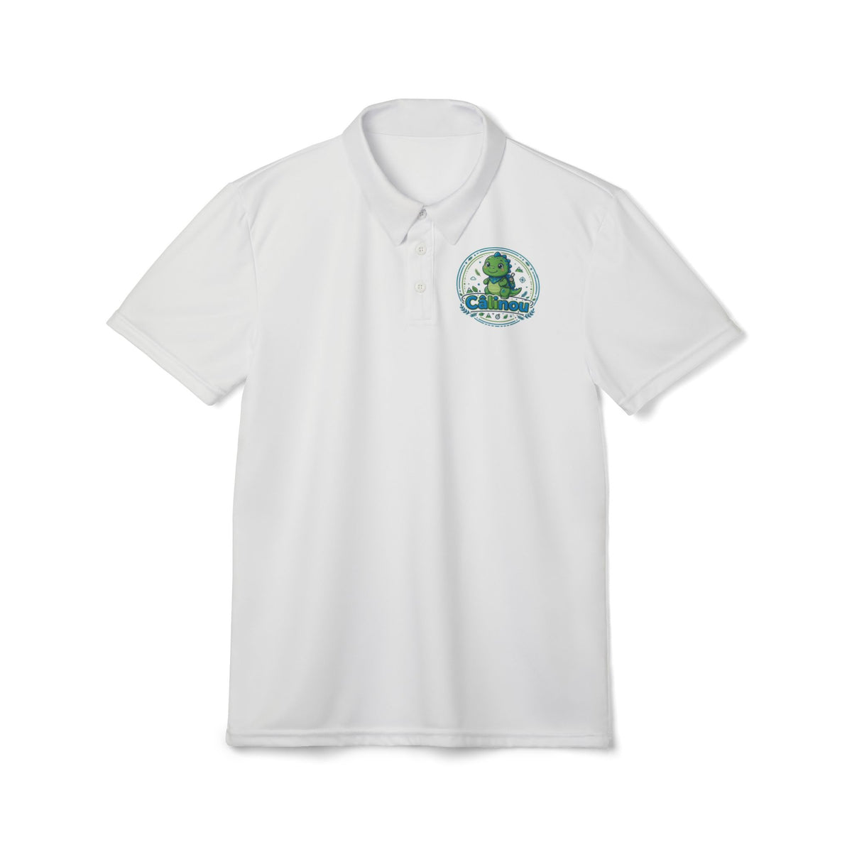 Polo Câlinou unisexe – Dino