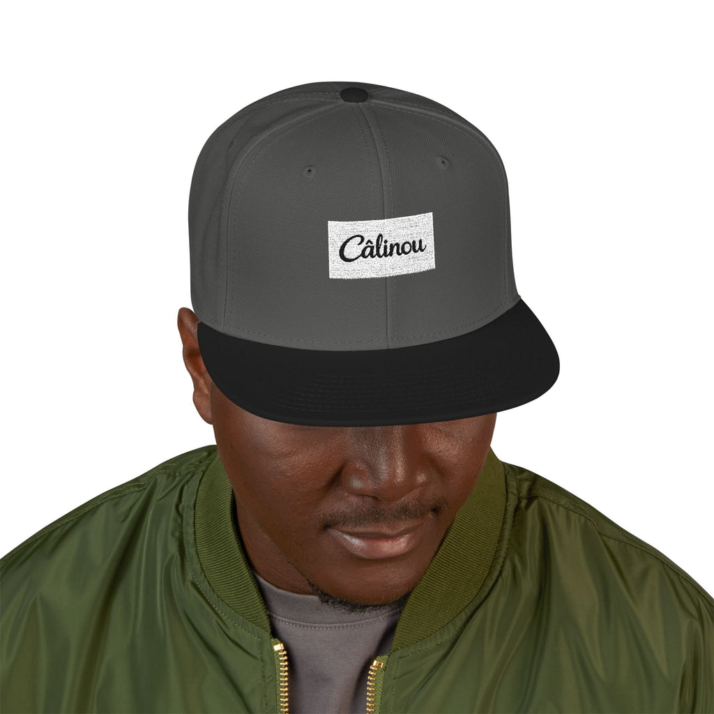 Casquette snapback Câlinou – Logo élégant