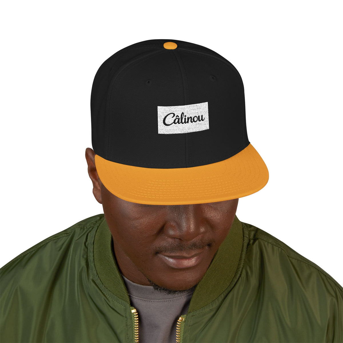 Casquette snapback Câlinou – Logo élégant