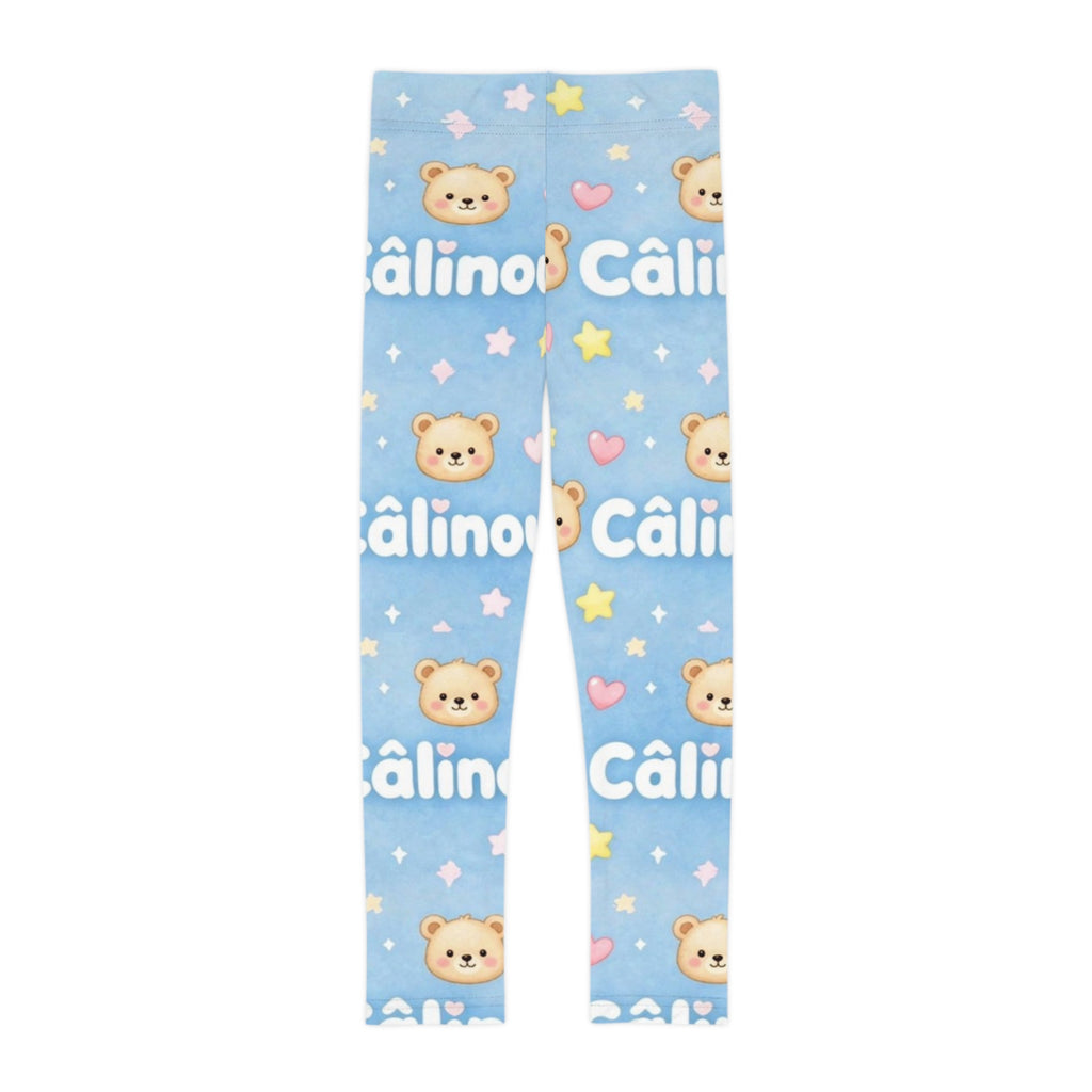 Leggings enfant Câlinou – Motif bleu