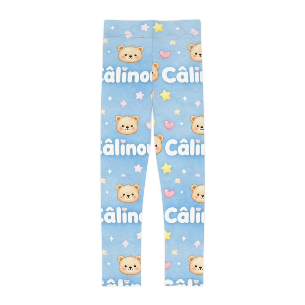 Leggings enfant Câlinou – Motif bleu