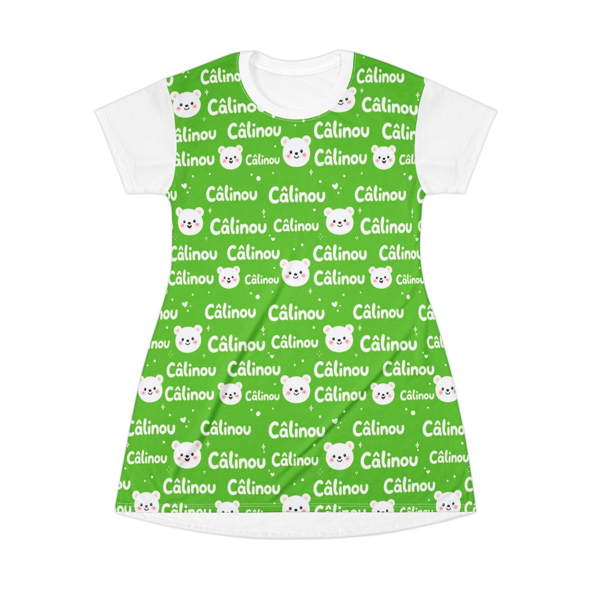 Green Câlinou t-shirt dress