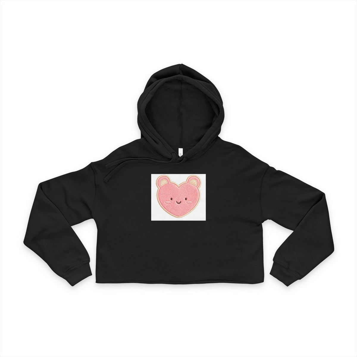 Hoodie court Câlinou- coeur
