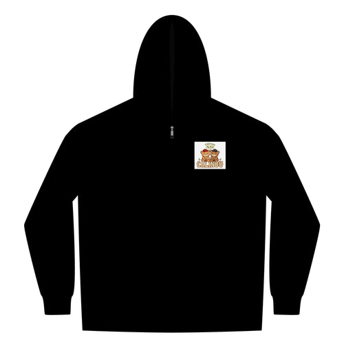 Chandail à capuche zippé Câlinou – Oursons