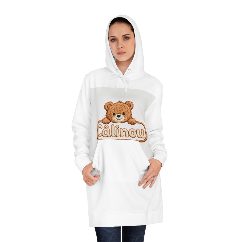 Robe hoodie Câlinou ourson