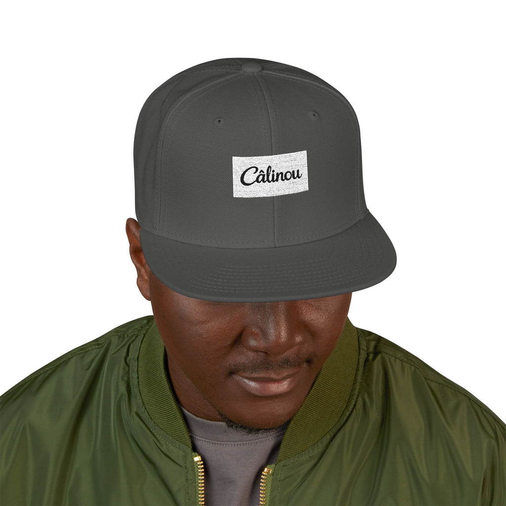 Casquette snapback Câlinou – Logo élégant