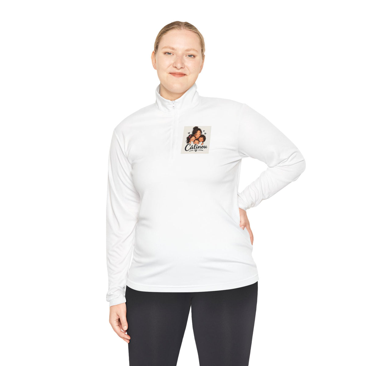 Chandail à demi-zip Câlinou Unisex