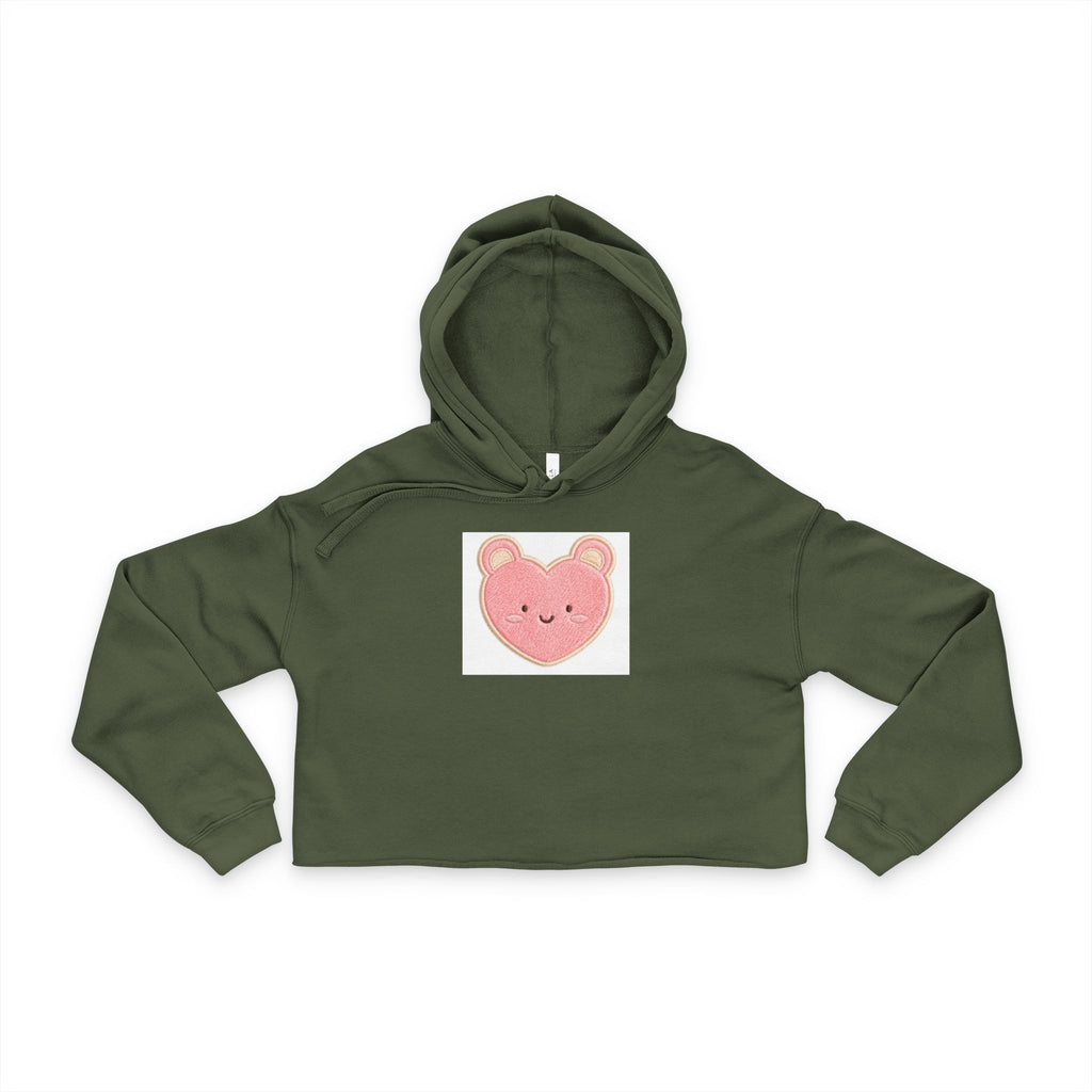 Sudadera corta Câlinou- corazón