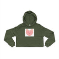 Sudadera corta Câlinou- corazón