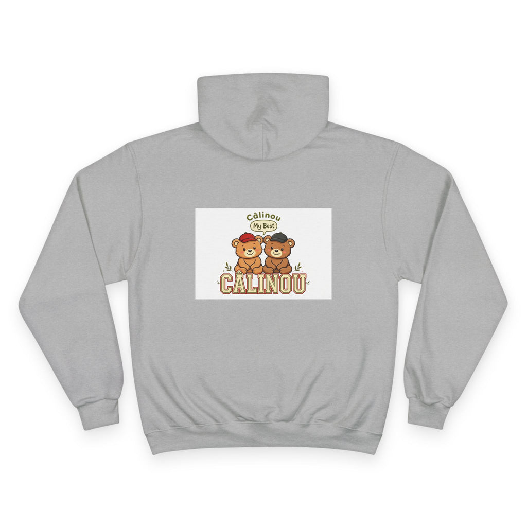 Cuddly Champion Hoodie – Teddy bear duo