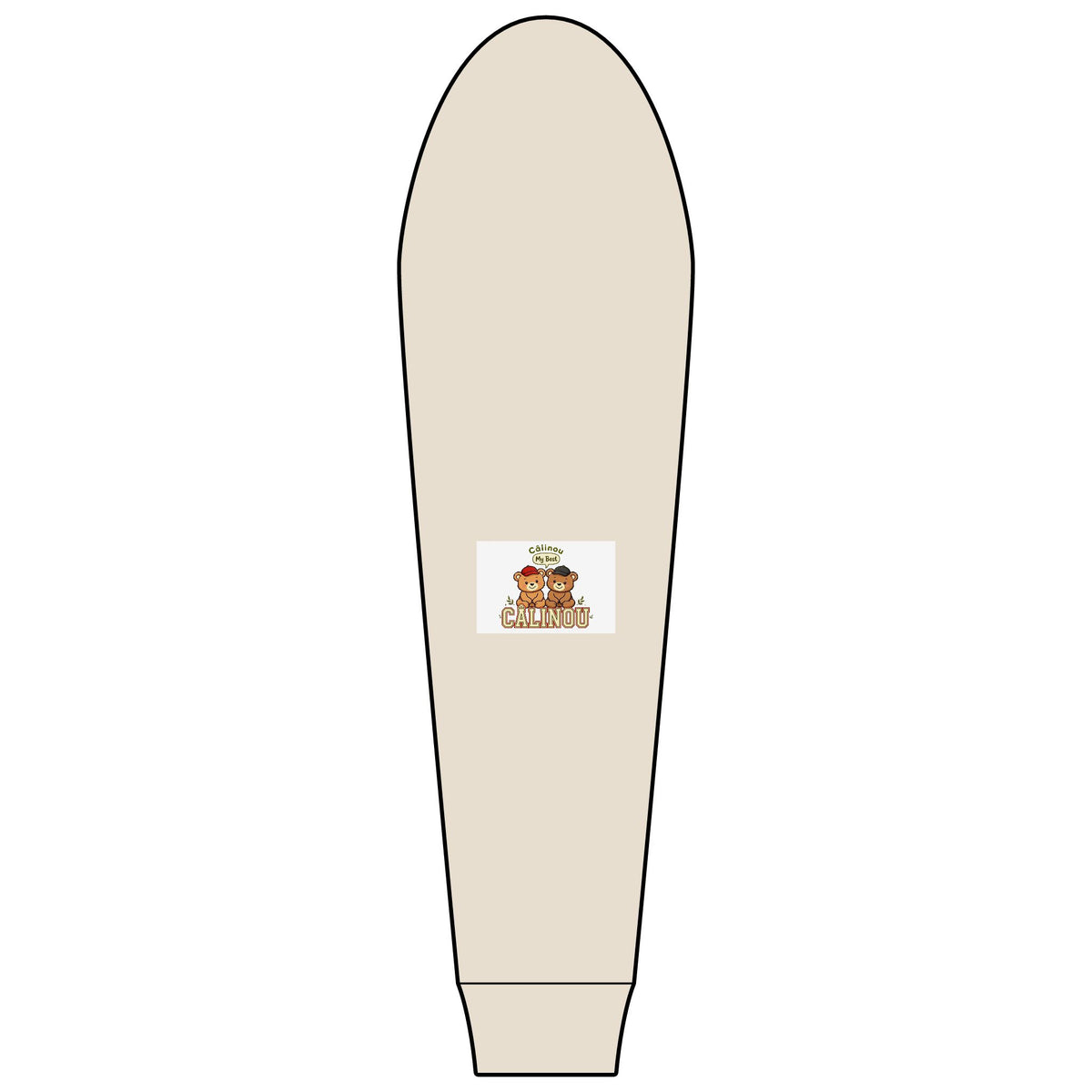 Chandail à capuche zippé Câlinou – Oursons