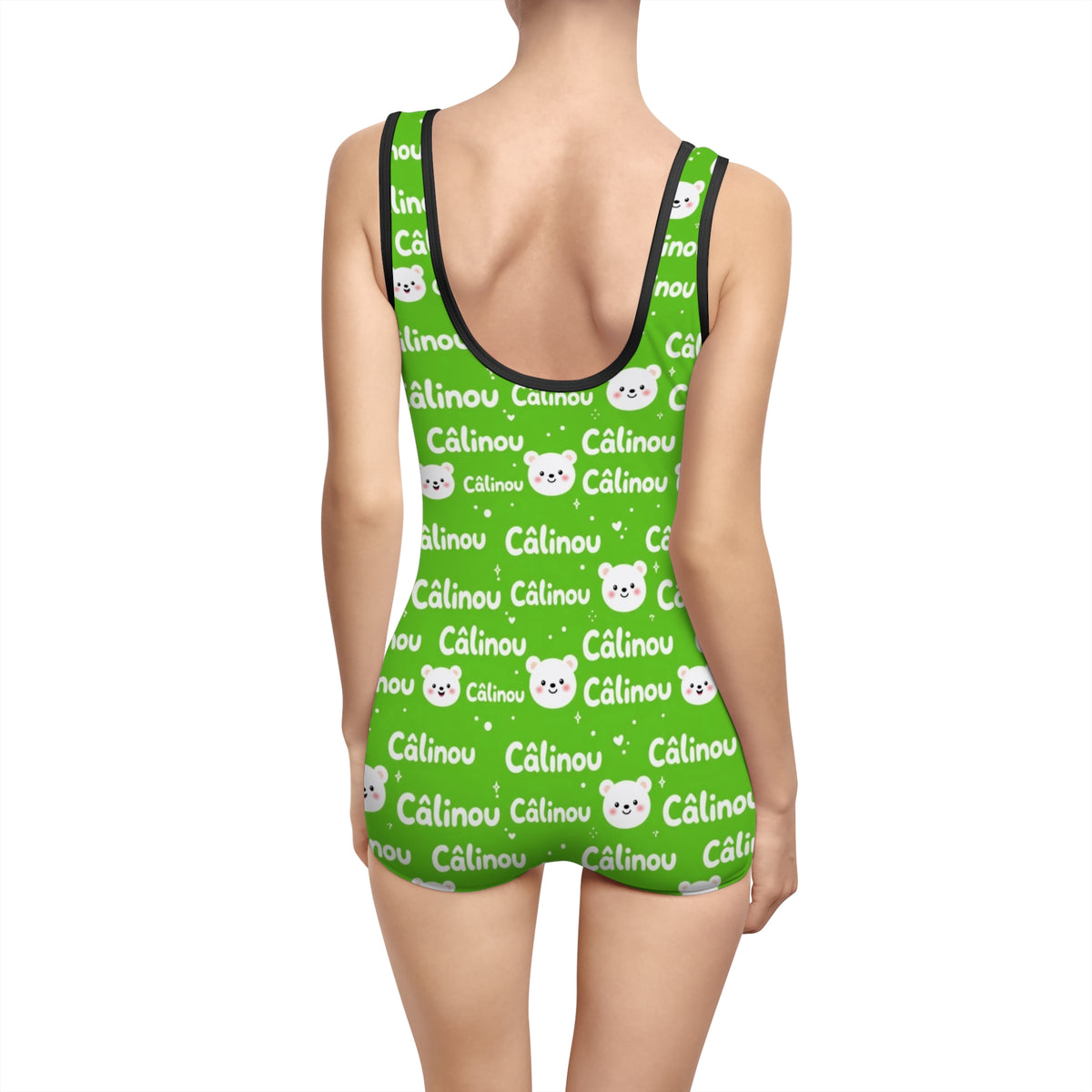 Maillot de bain vintage Câlinou vert