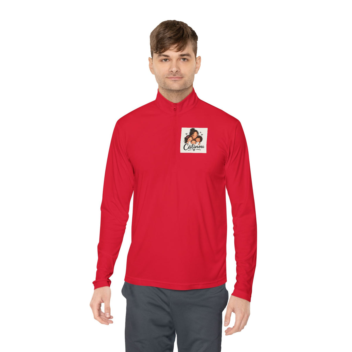 Chandail à demi-zip Câlinou Unisex