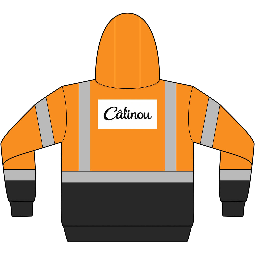Câlinou high-visibility hoodie