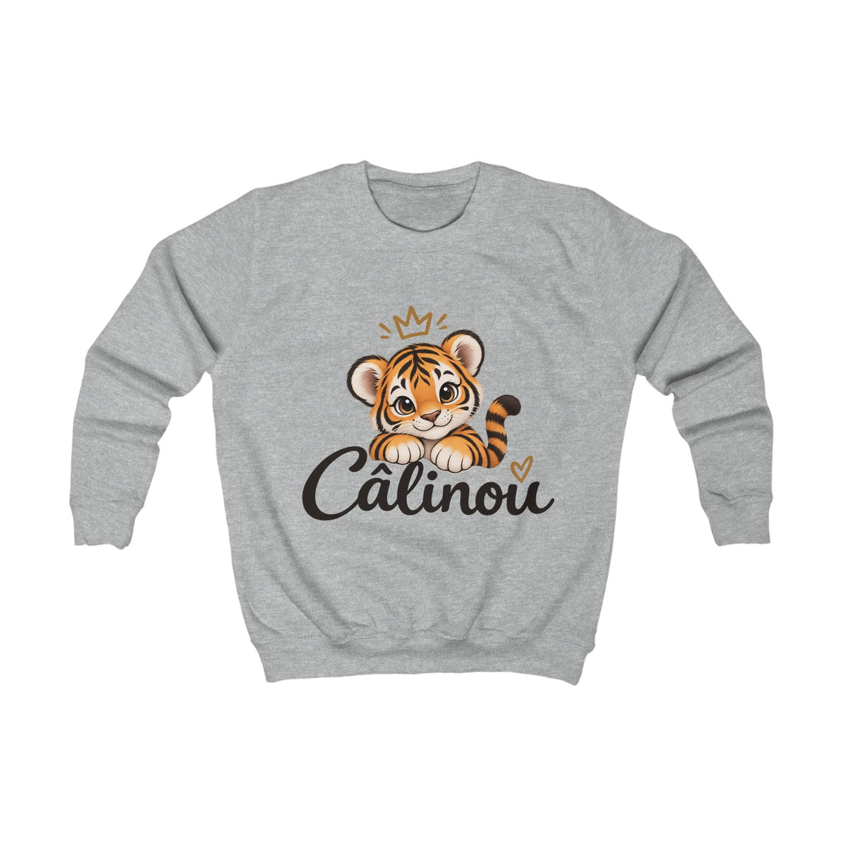 Chandail enfant Câlinou – Petit tigre