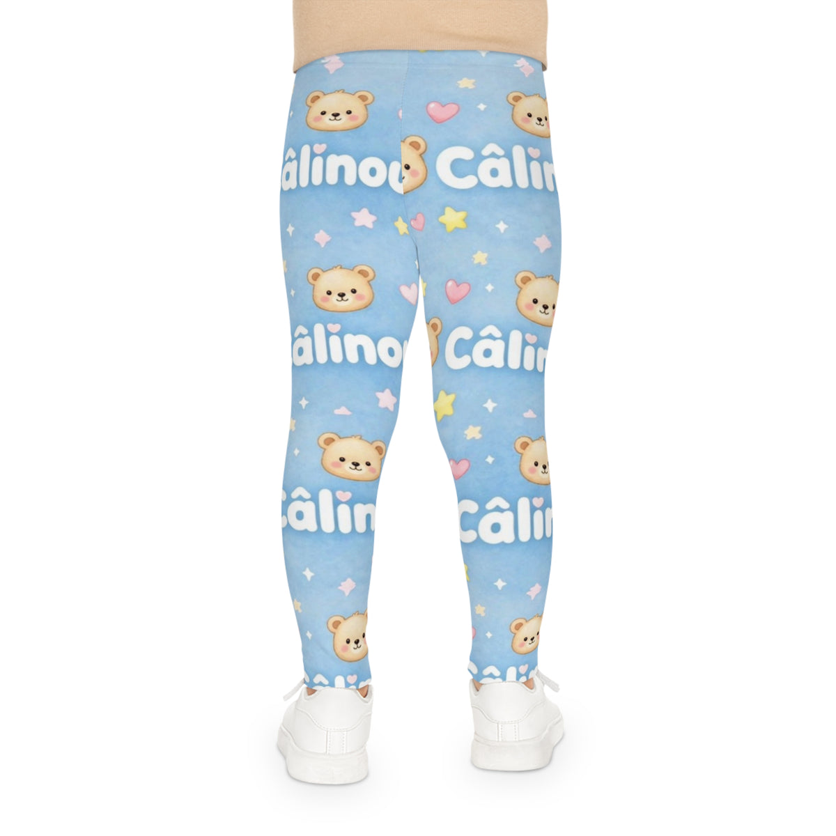 Leggings enfant Câlinou – Motif bleu