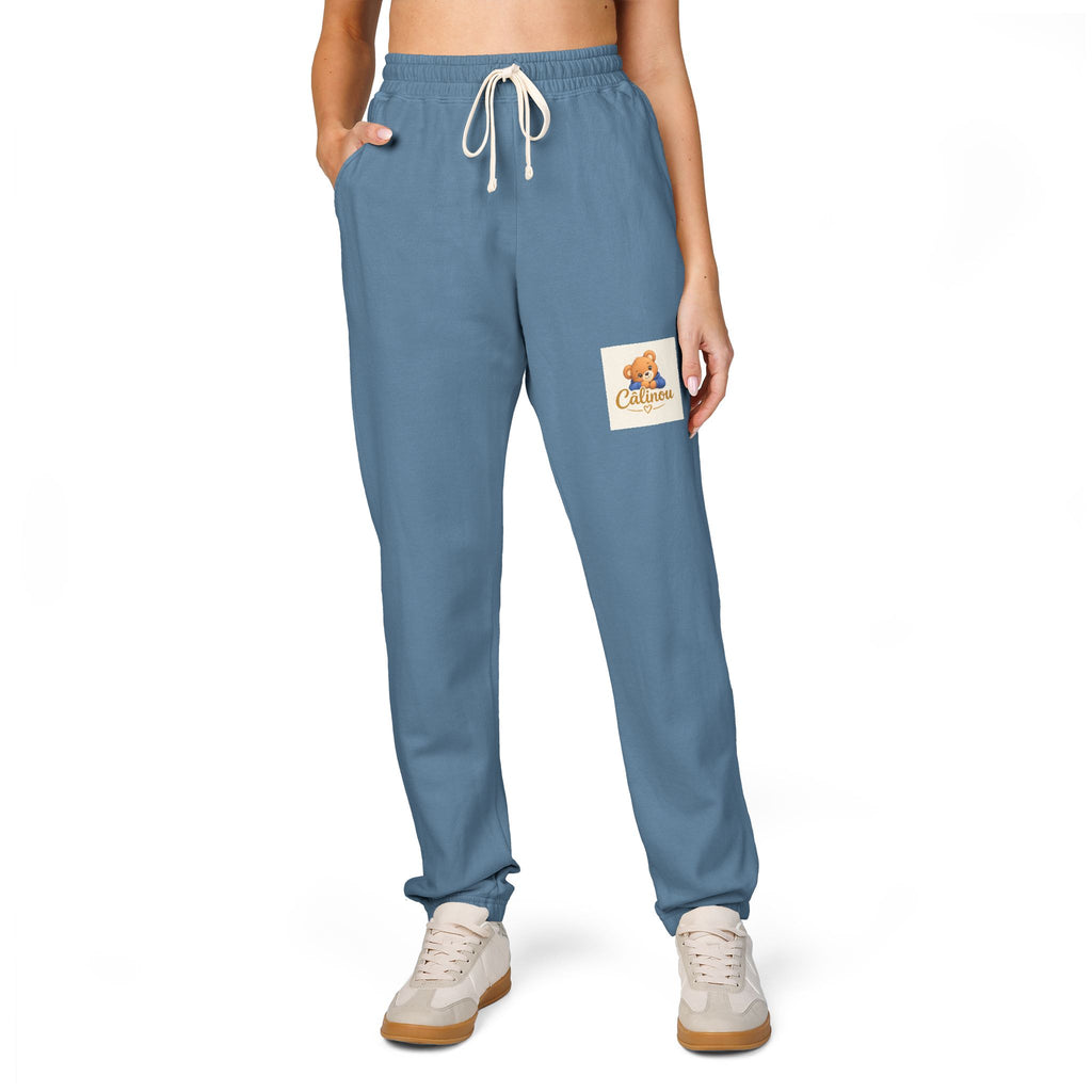 Pantalon molleton unisexe Câlinou – Logo ourson 🧸