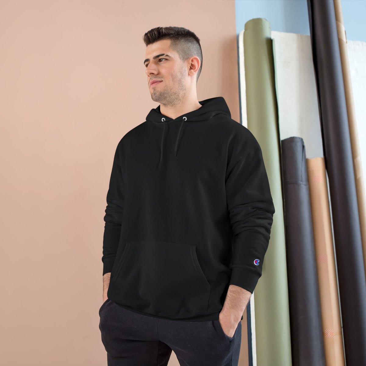 Cuddly Champion Hoodie – Teddy bear duo