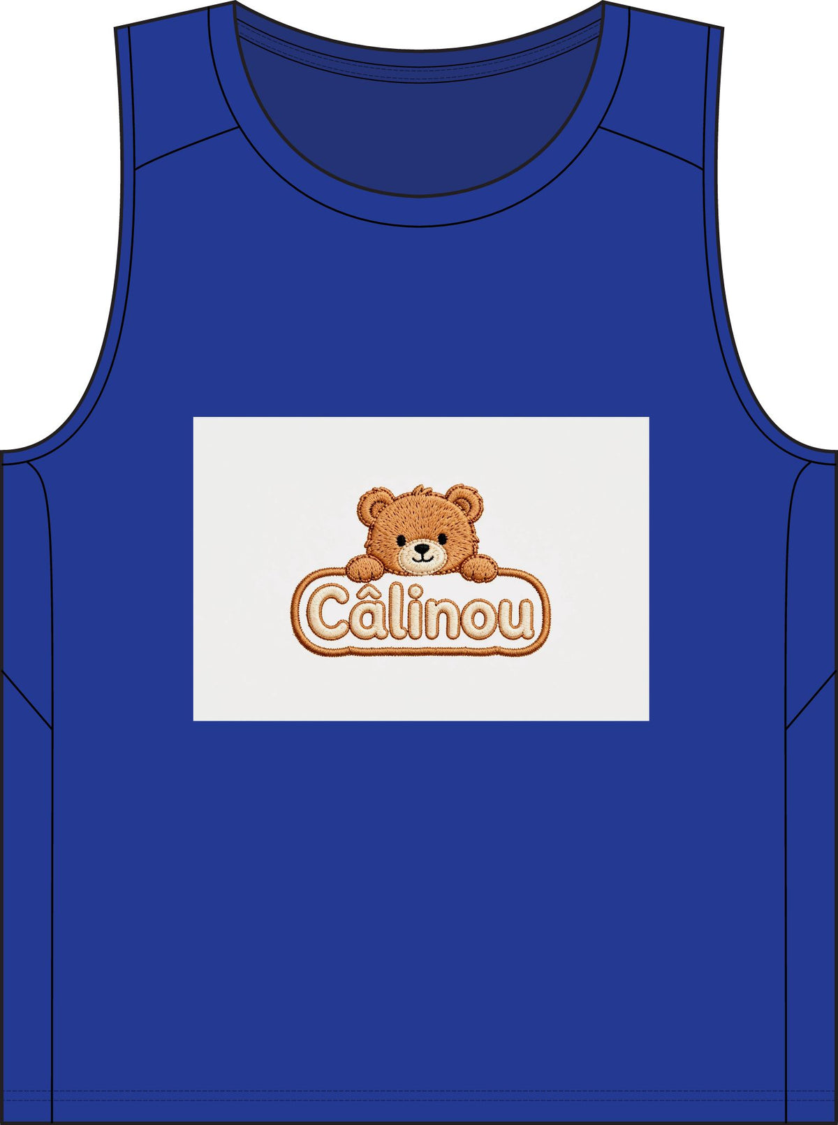Débardeur sport homme Câlinou – Ourson