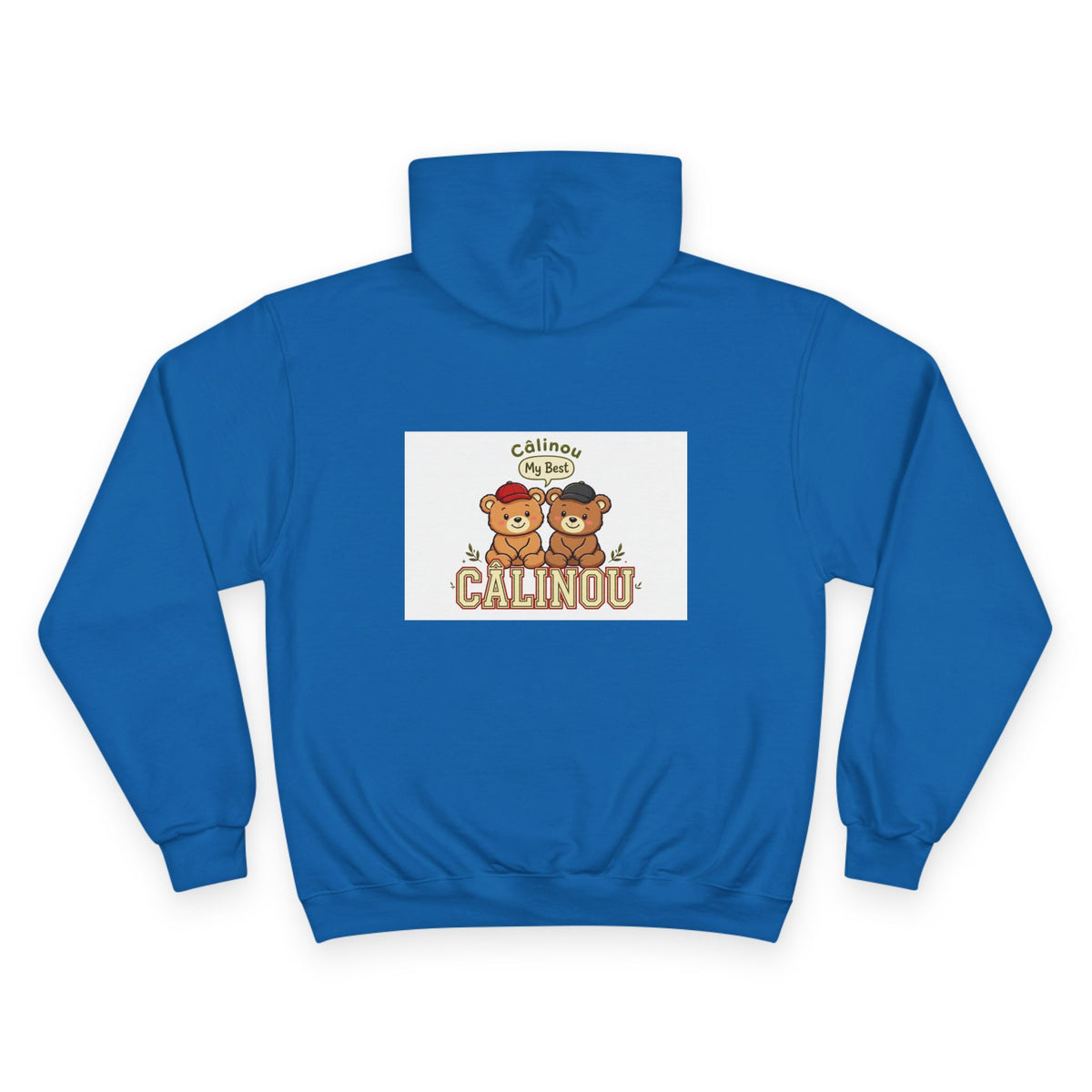Cuddly Champion Hoodie – Teddy bear duo