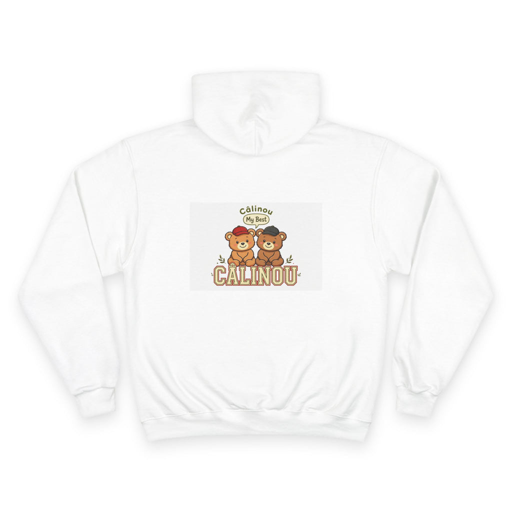 Cuddly Champion Hoodie – Teddy bear duo