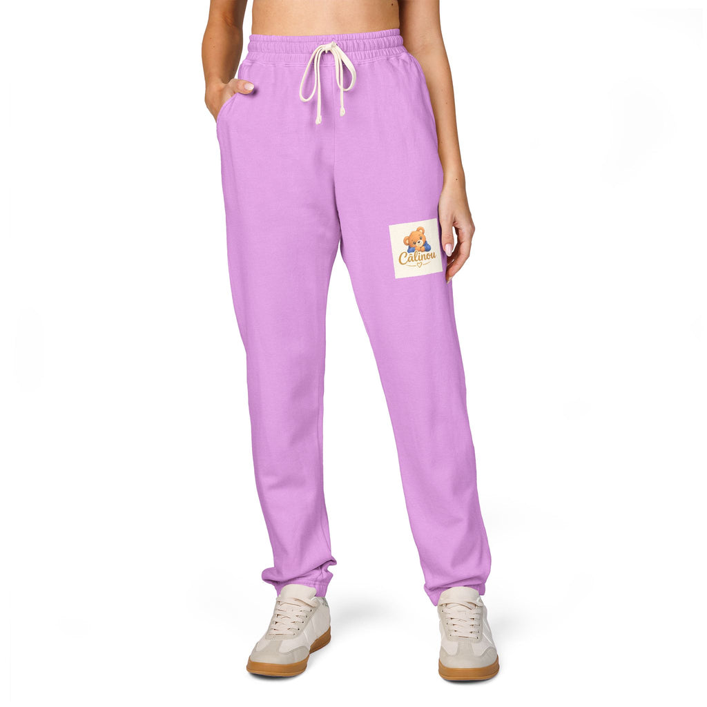 Pantalon molleton unisexe Câlinou – Logo ourson 🧸