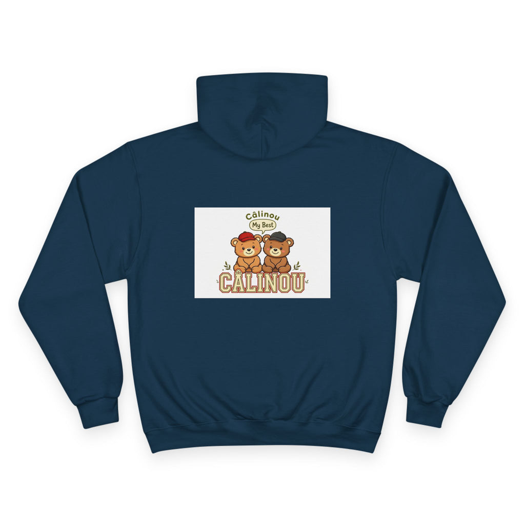 Cuddly Champion Hoodie – Teddy bear duo