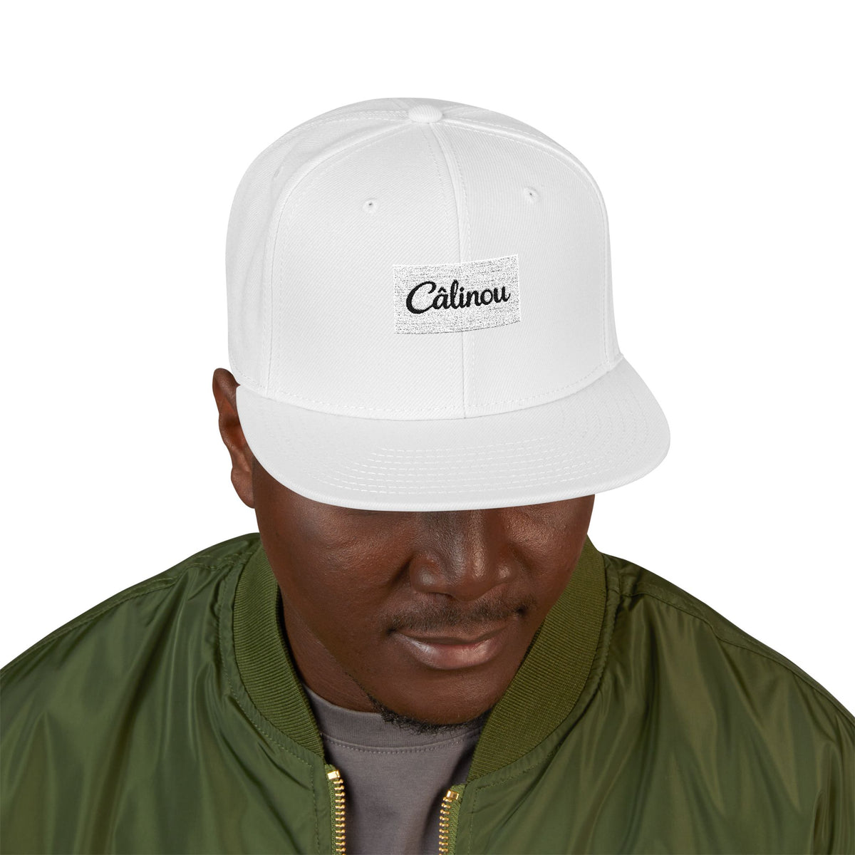 Casquette snapback Câlinou – Logo élégant