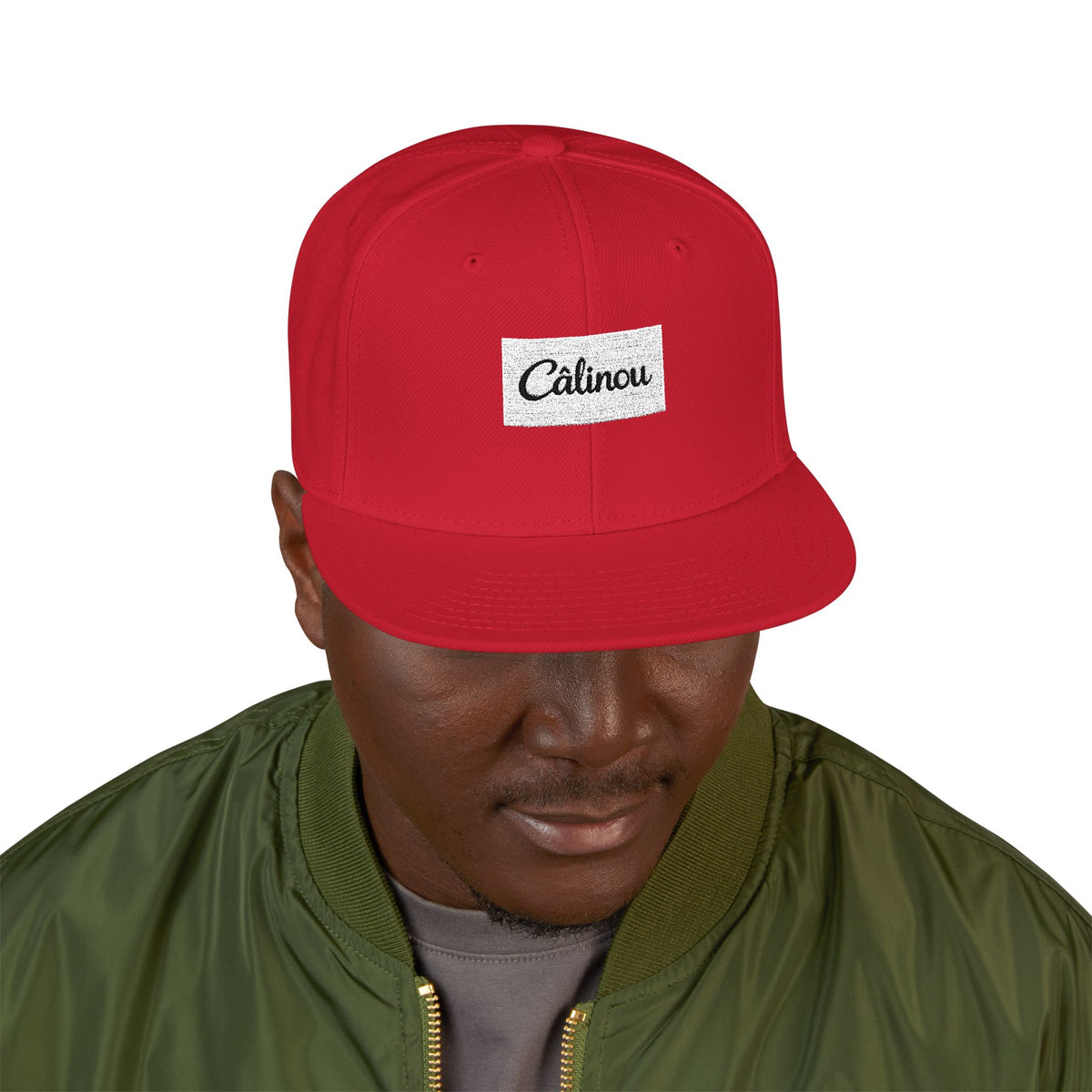 Casquette snapback Câlinou – Logo élégant