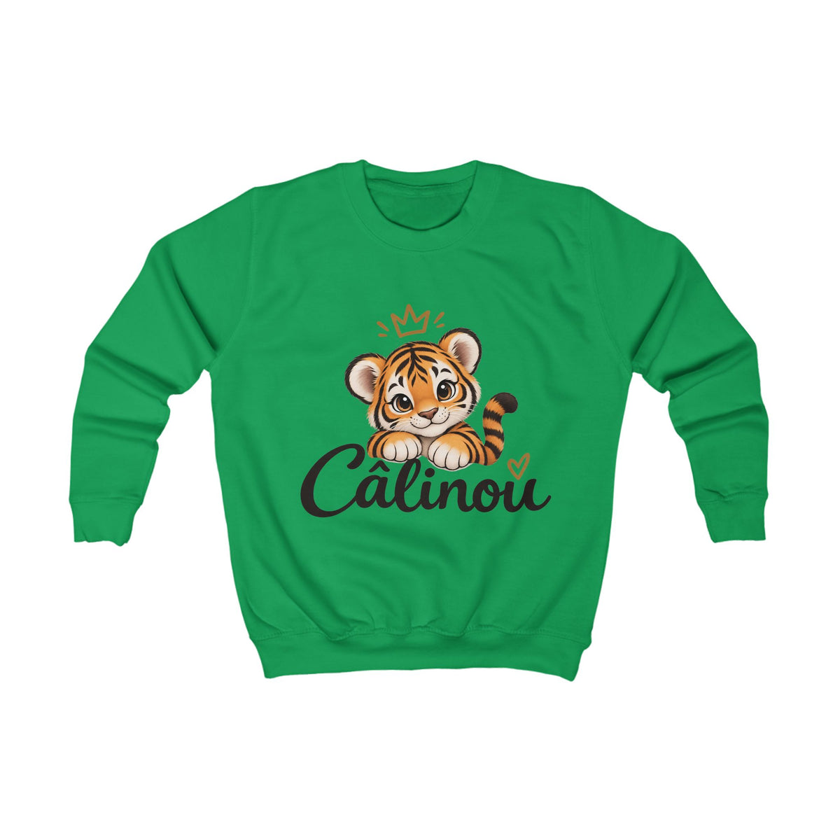 Chandail enfant Câlinou – Petit tigre