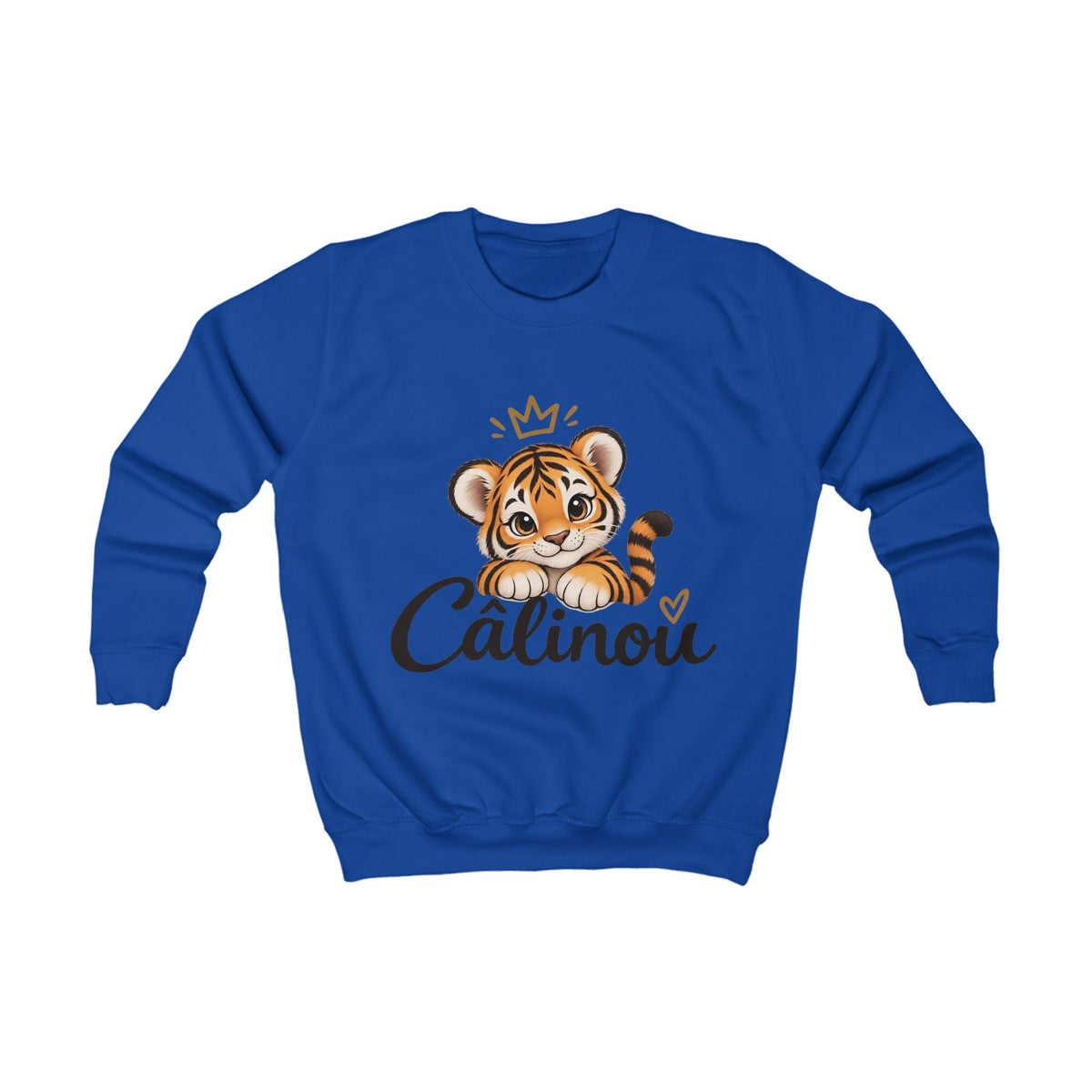 Chandail enfant Câlinou – Petit tigre