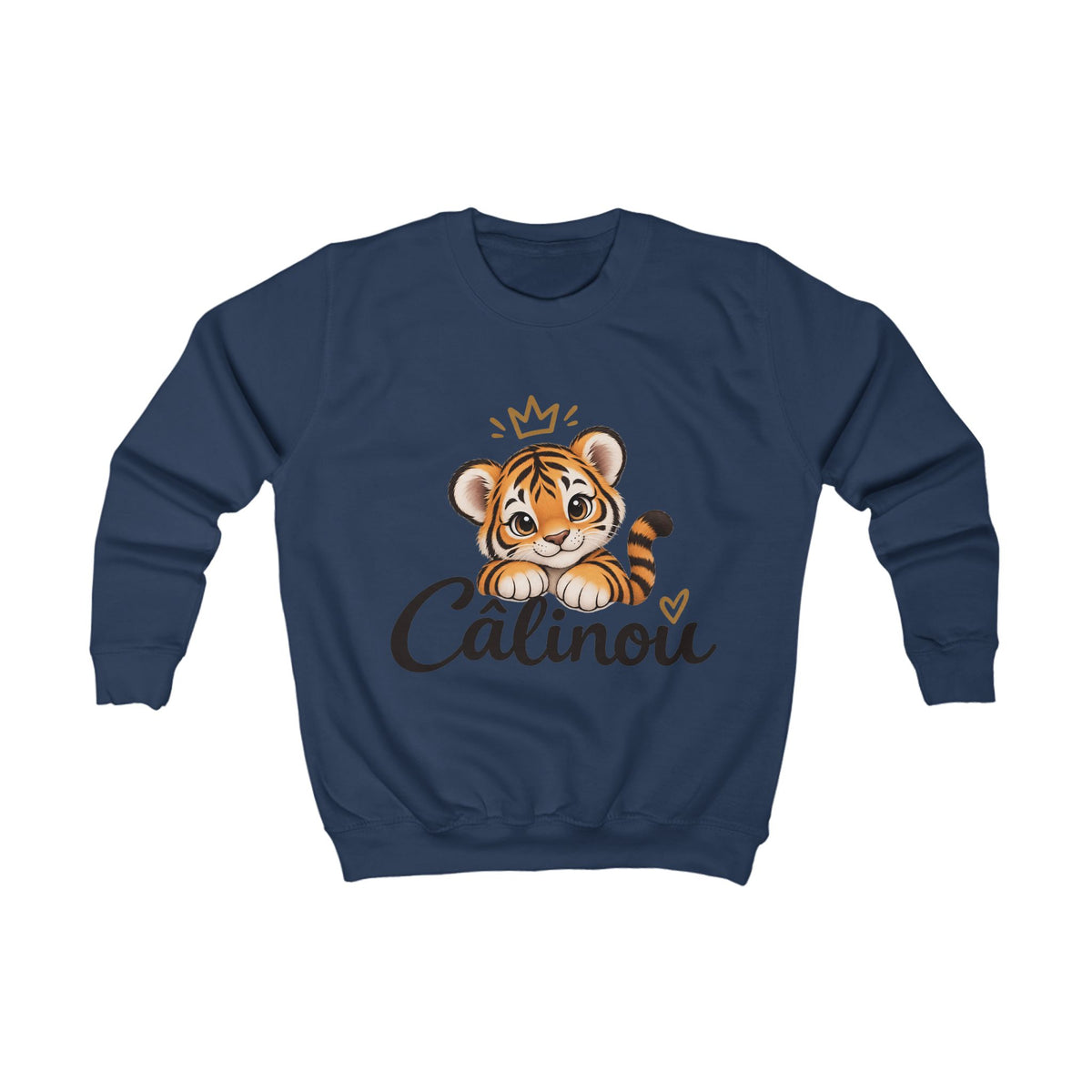 Chandail enfant Câlinou – Petit tigre