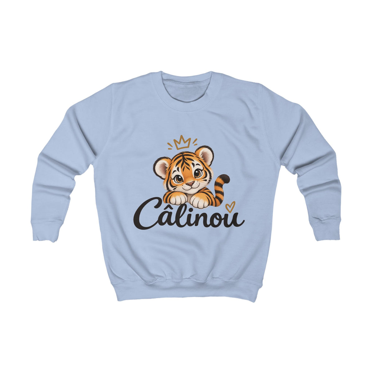 Chandail enfant Câlinou – Petit tigre