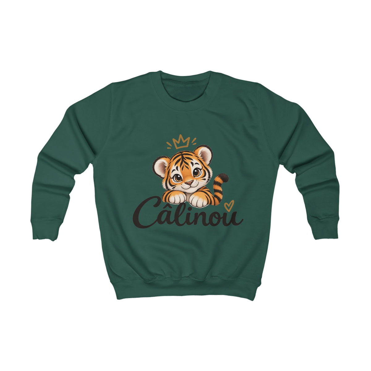 Chandail enfant Câlinou – Petit tigre