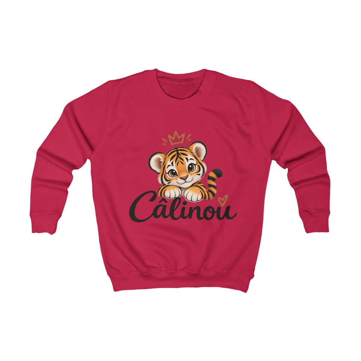 Chandail enfant Câlinou – Petit tigre