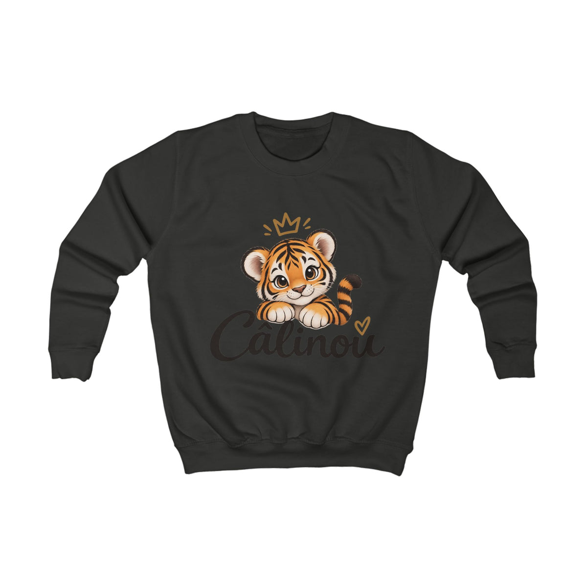 Chandail enfant Câlinou – Petit tigre