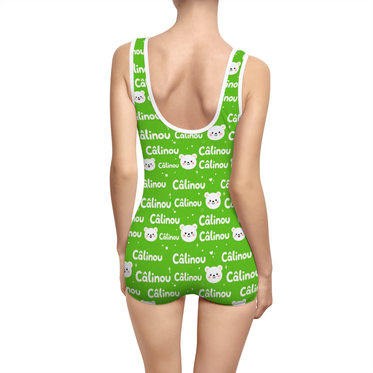 Maillot de bain vintage Câlinou vert